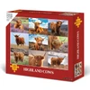 Willow Creek Press Highland Cows Jigsaw Puzzle