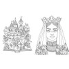 Schiffer Publishing Fantasy World Coloring Book