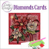 Dotty Designs Poinsettia Square Card Diamond Painting