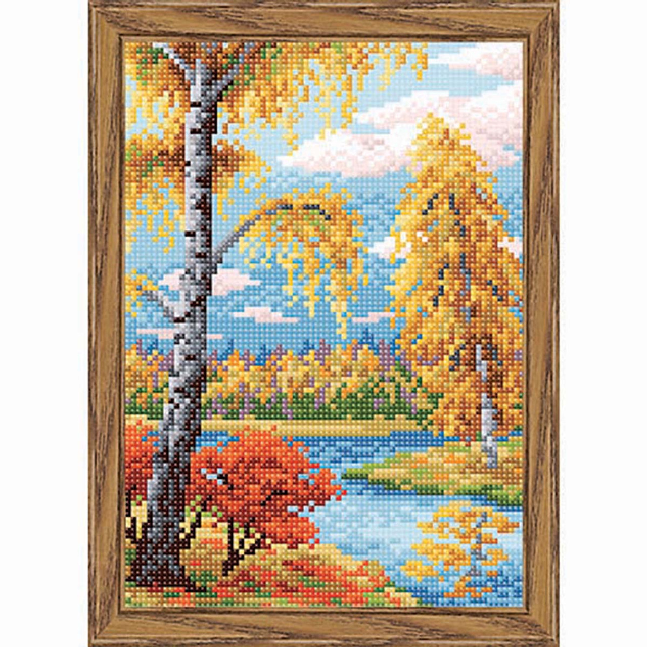 Collection D'Art Fall Landscape Diamond Painting