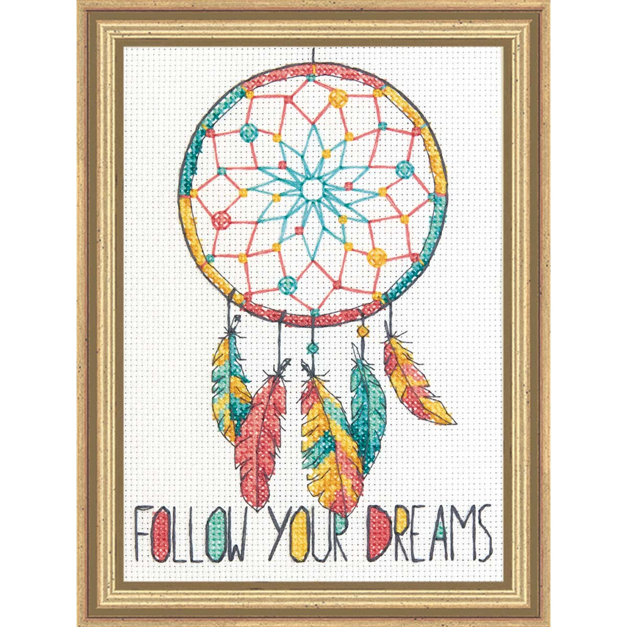 Dimensions Dreamcatcher Counted Cross-Stitch Kit dimensions-dreamcatcher-counted-cross-stitch-kit