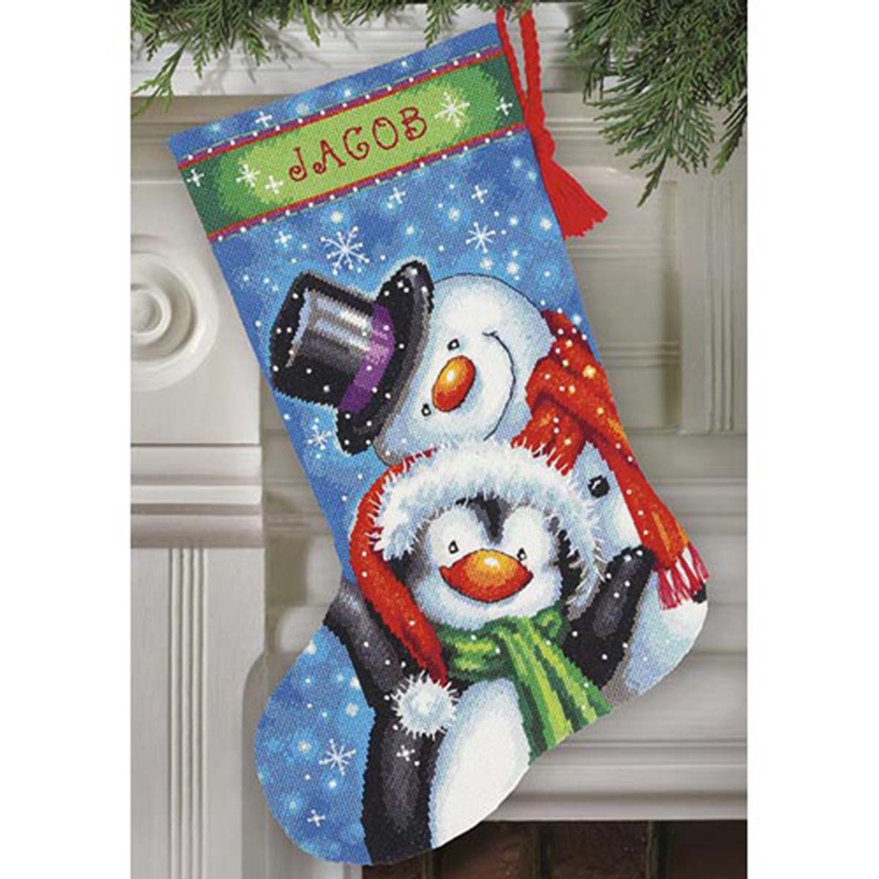 Dimensions Gold Collection - Enchanted Ornaments Stocking - CrossStitchWorld