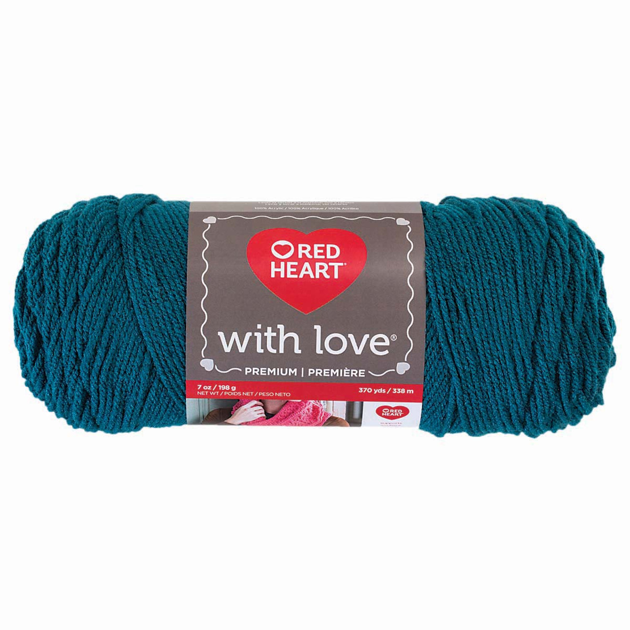 Wool & Knitting, Wool, Red Heart, With Love