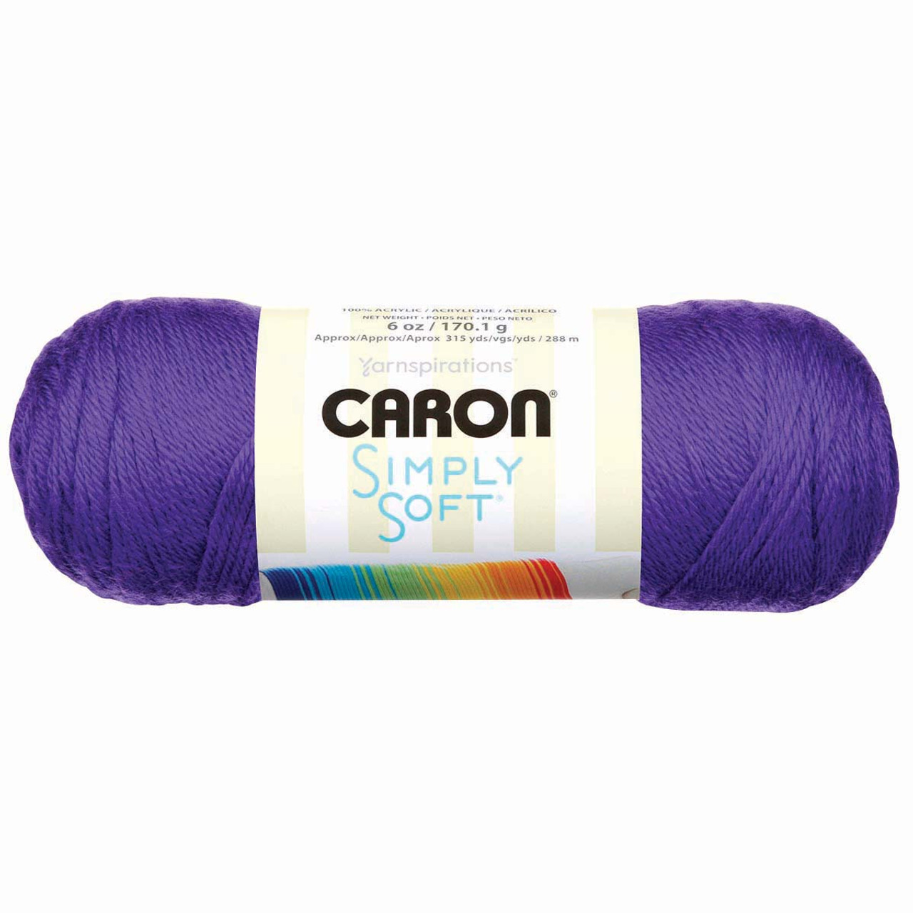 Caron Simply Soft Scarf Using Just 1 Skein, UK Terms 