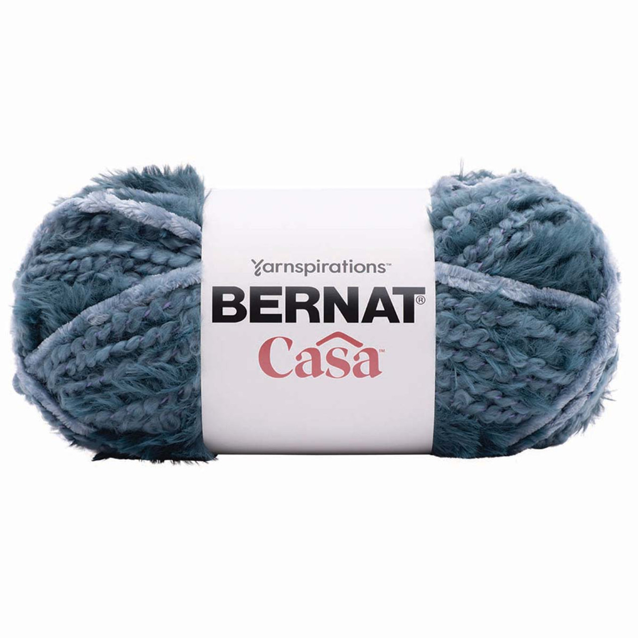 Bernat Yarnspirations Thick Blanket Yarn-Vintage White