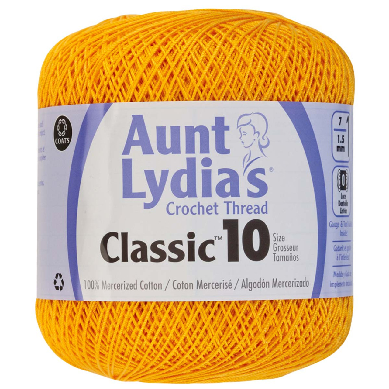 NAVY Classic Crochet Thread Size 10