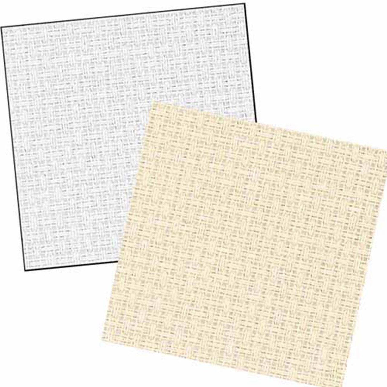 Aida cloth 16 count in IVORY