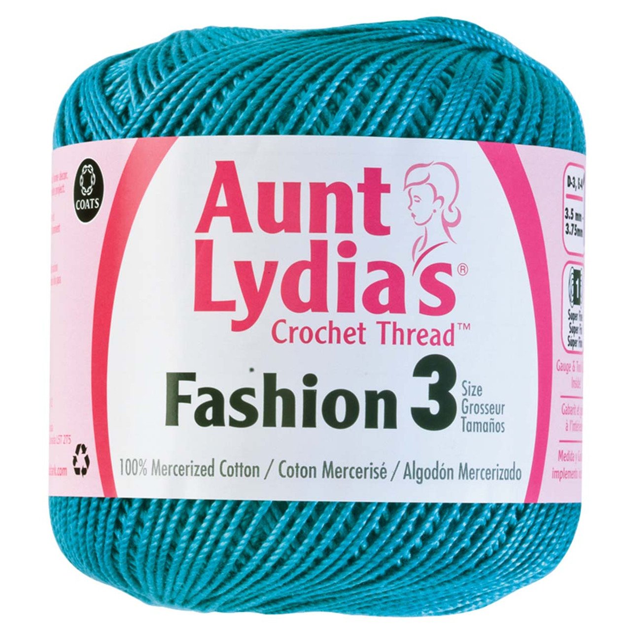 Aunt Lydia's Fashion Size 3 Crochet Thread