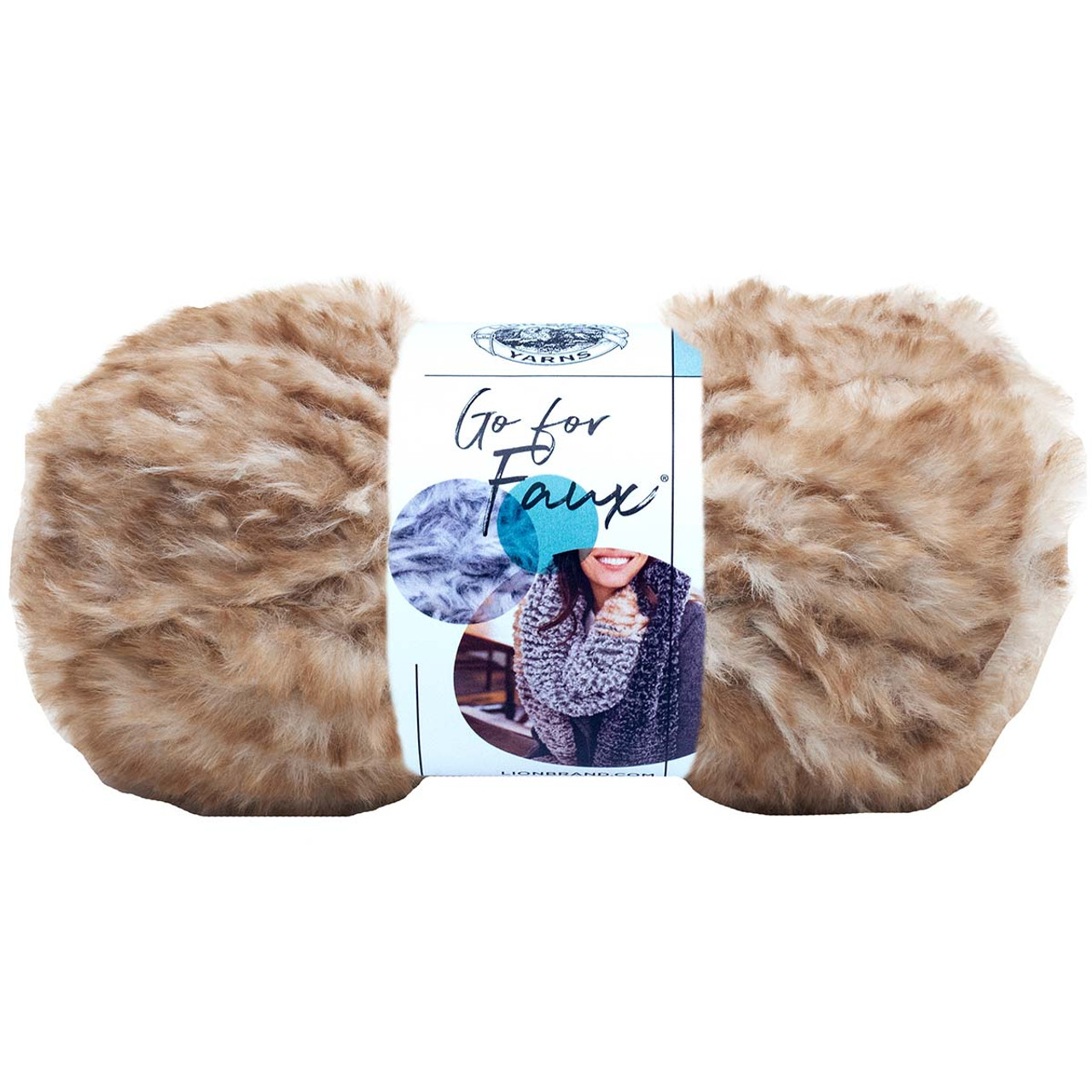 Buy Lion Brand Go for Faux Fur/sparkle Yarn Multiple Colours to