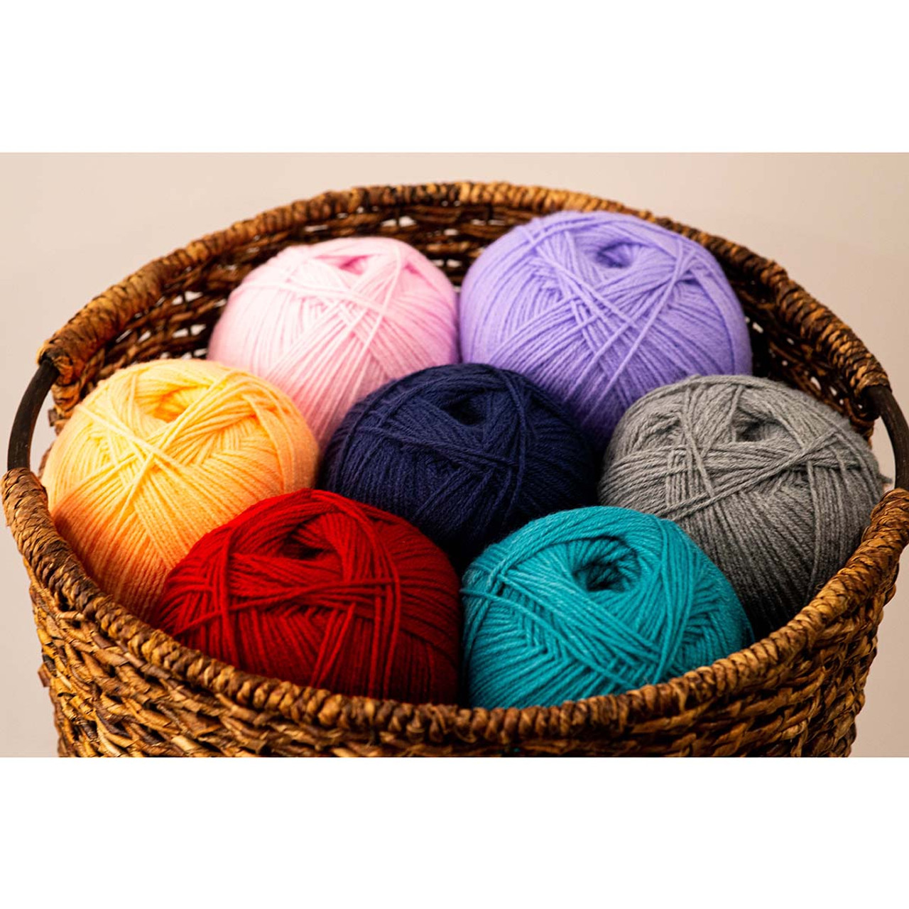  Lion Brand Yarn Pound of Love Yarn, 1 Pack, Cascade