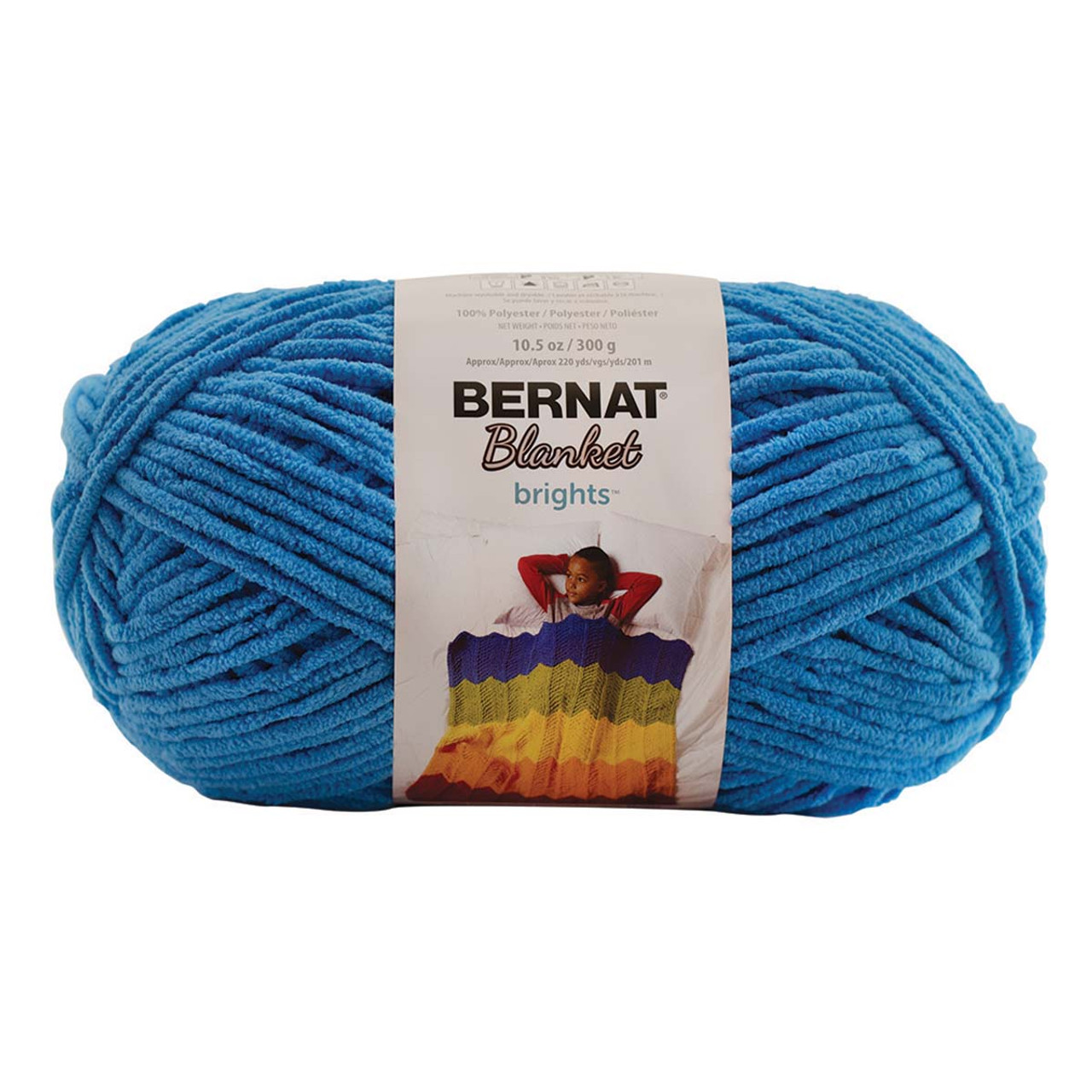 Bernat Blanket Brights 10.5oz—Bag of 2 Yarn Pack