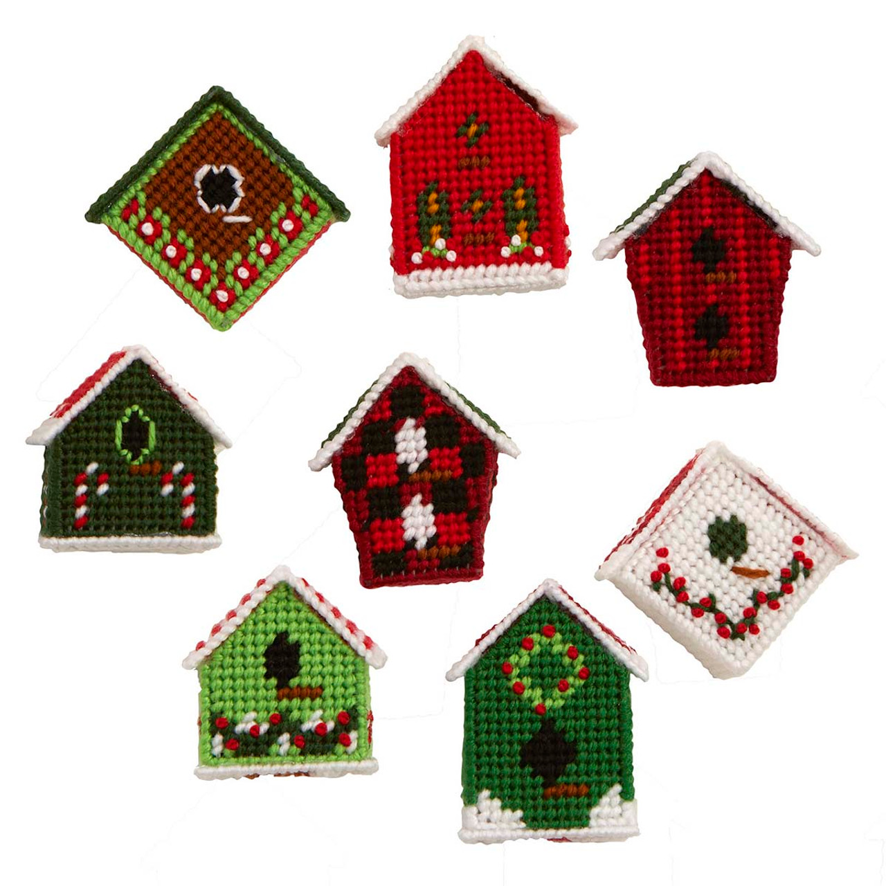 Felt Christmas Ornament Patterns - 10 Piece Bundle - The Yellow Birdhouse