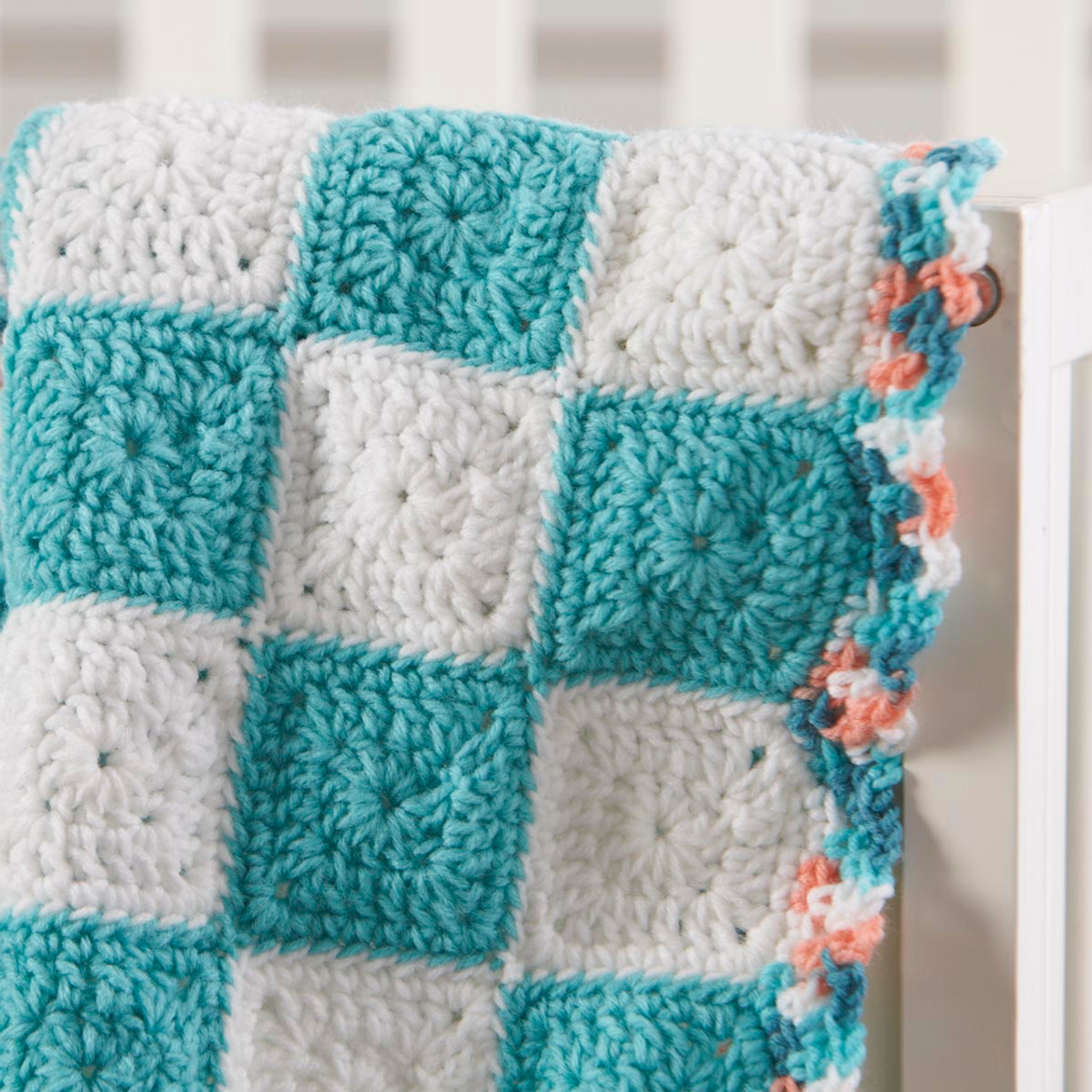 Herrschners® Lollipops Baby Blanket Crochet Kit 