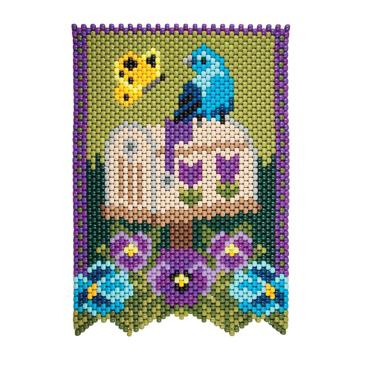 Herrschners Spring Sampler Pony Bead Kit