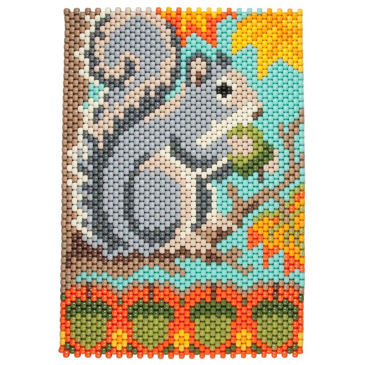 Herrschners Sweet Squirrel Beaded Banner Kit