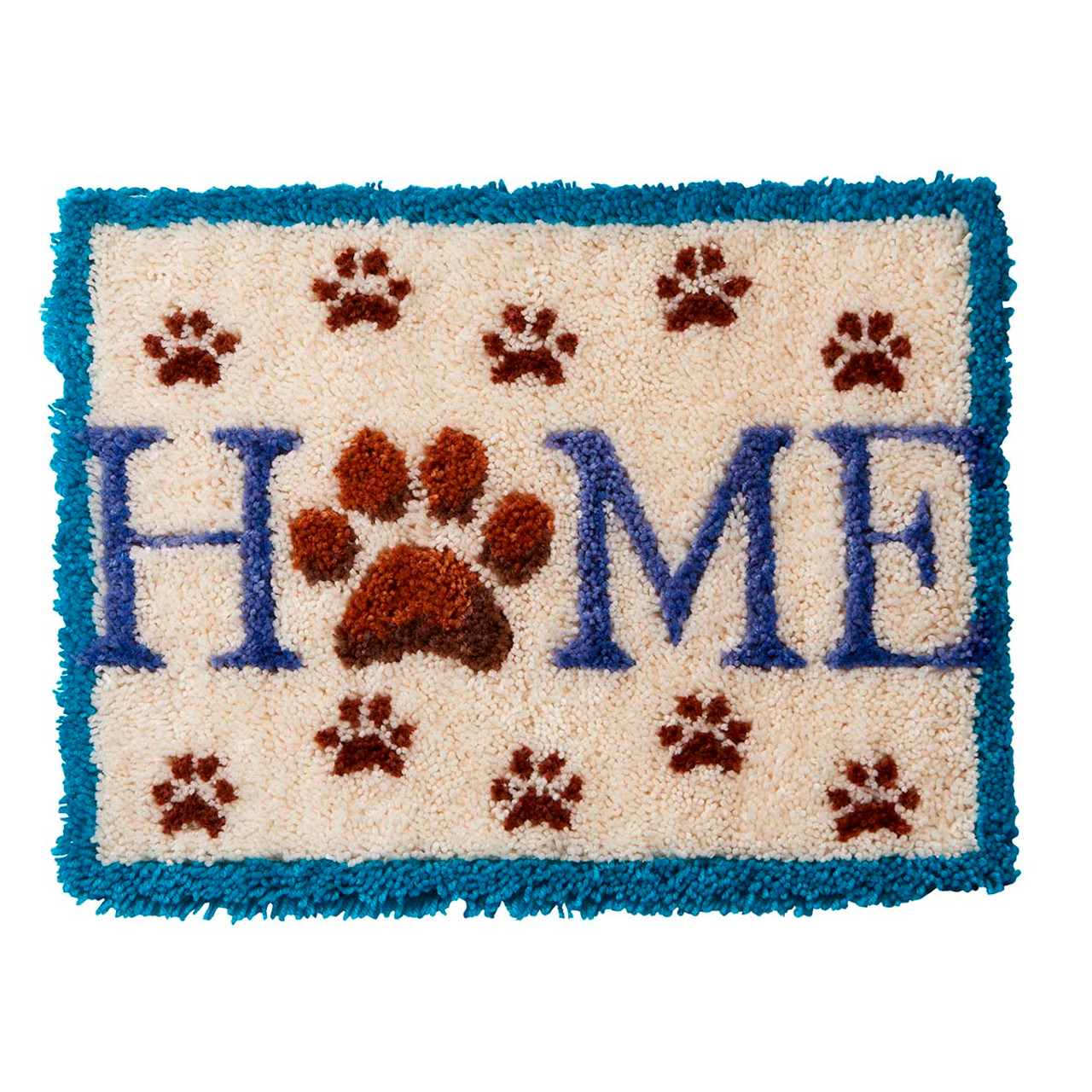 Latch Hook Rugs Kits for Adults Sea Carpet embroidery with Pattern