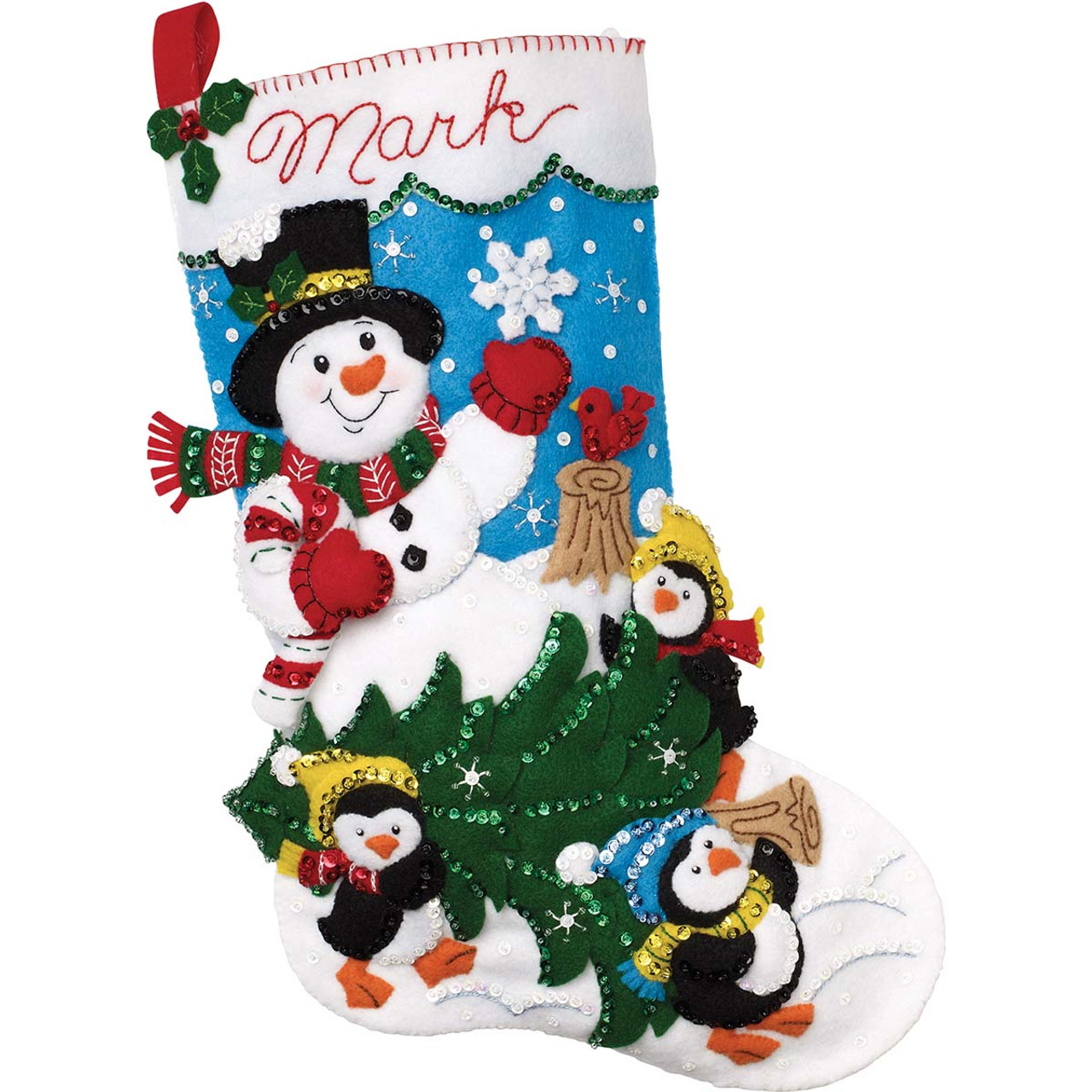 Bucilla The Perfect Tree Stocking Kit