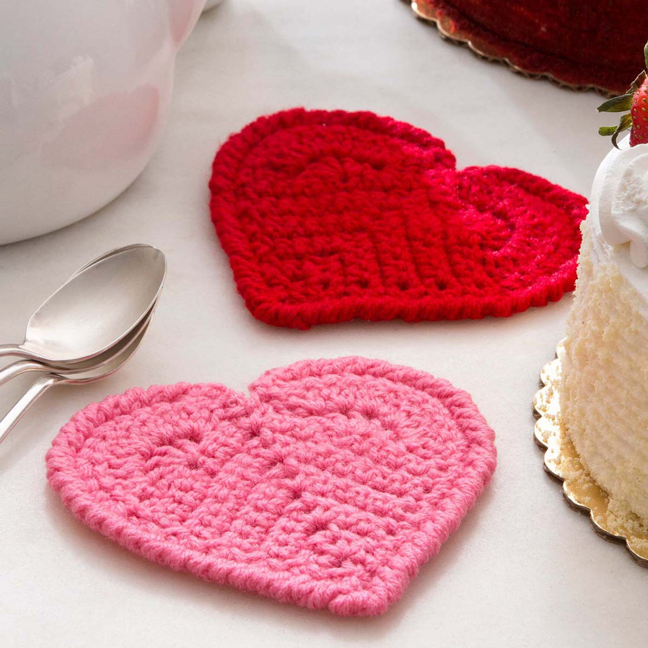 Valentine Sweet Heart Pouch – Crochet Studio