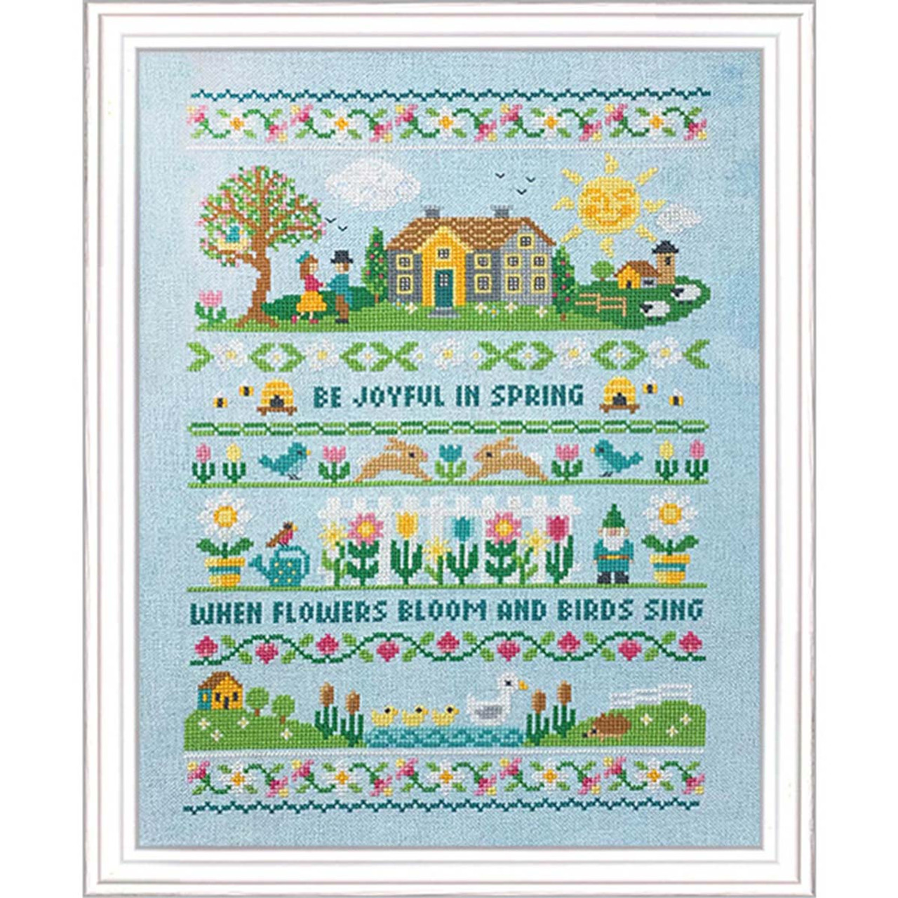 Herrschners Spring Sampler Pony Bead Kit