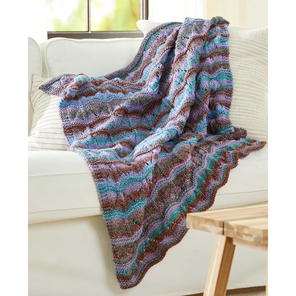 Premier Scale Lace Blanket Knit Pattern Free Download