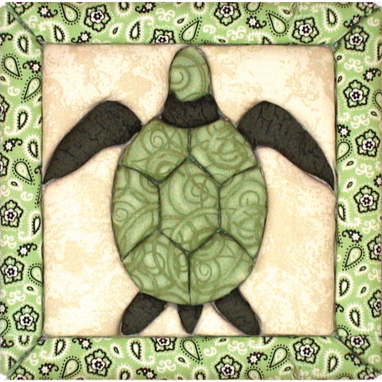 Quilt Magic Mini Turtle No-Sew Quilt Kit