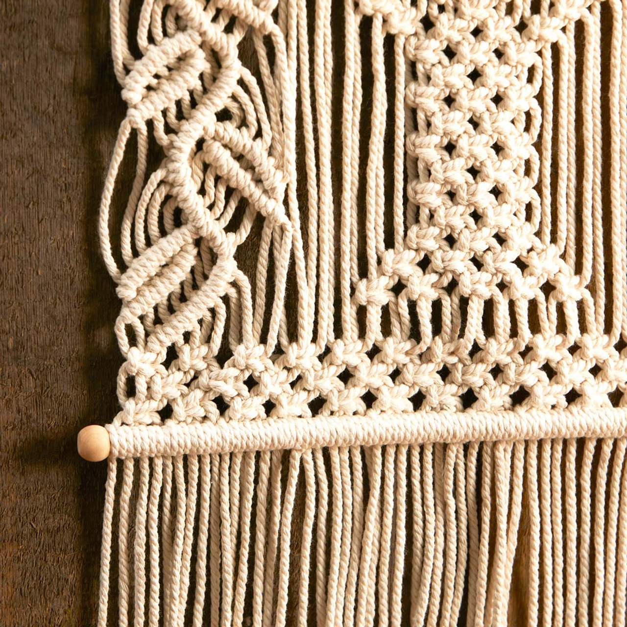 Herrschners Into the Woods Wall Hanging Macrame