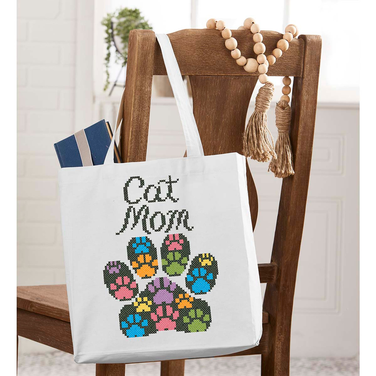 Grandmother's Old Garden - Cat - Cross Stitch Kit