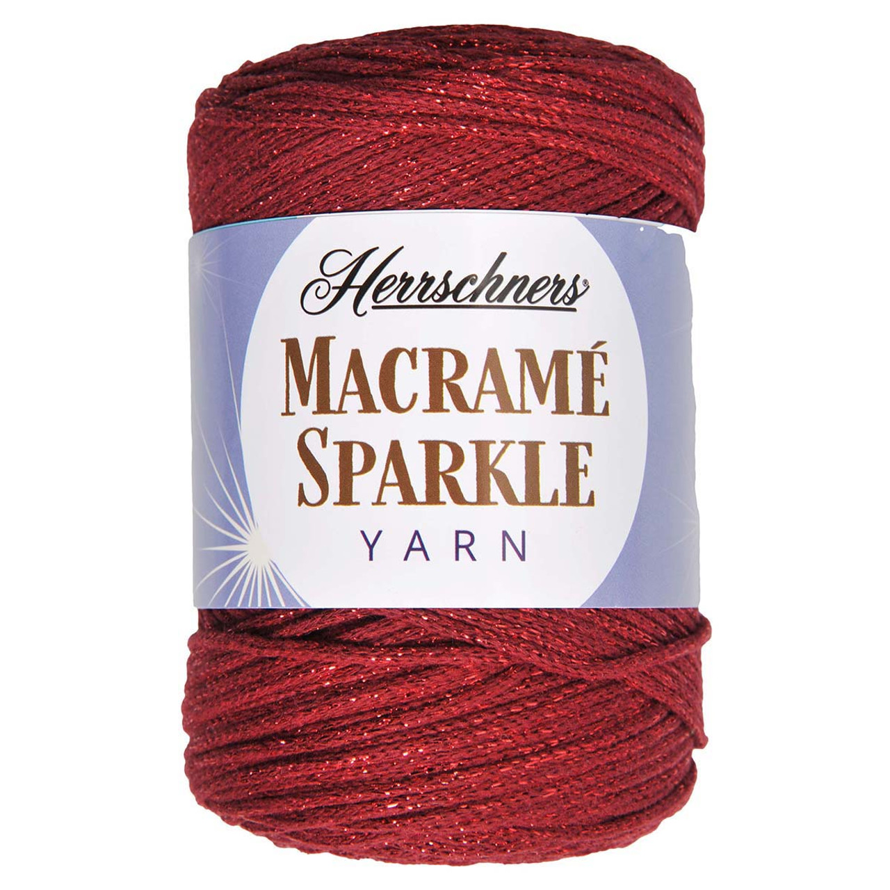 Herrschners Macrame Sparkle Yarn