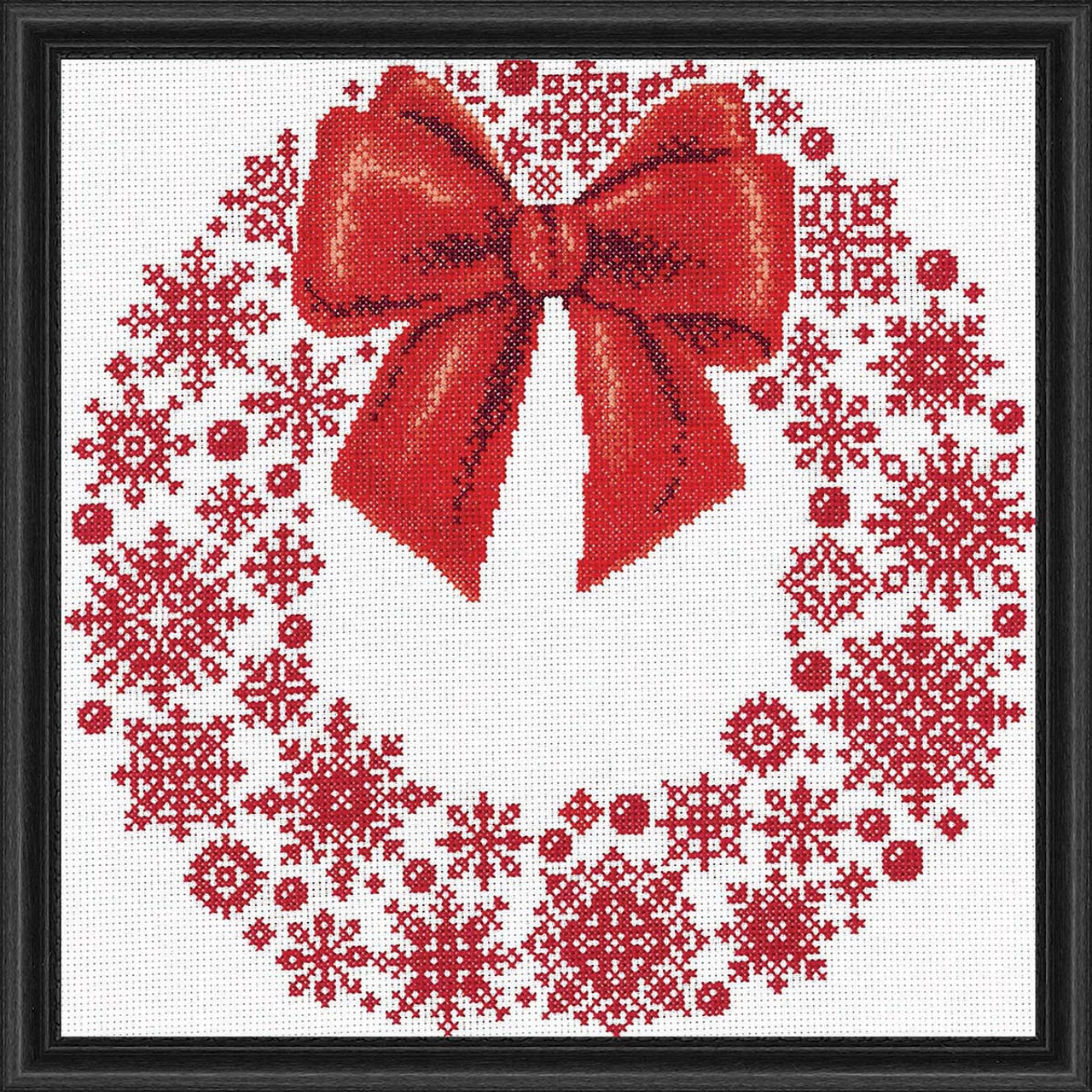 Holiday Wreath Mini Punch Needle Kit - String of the Art