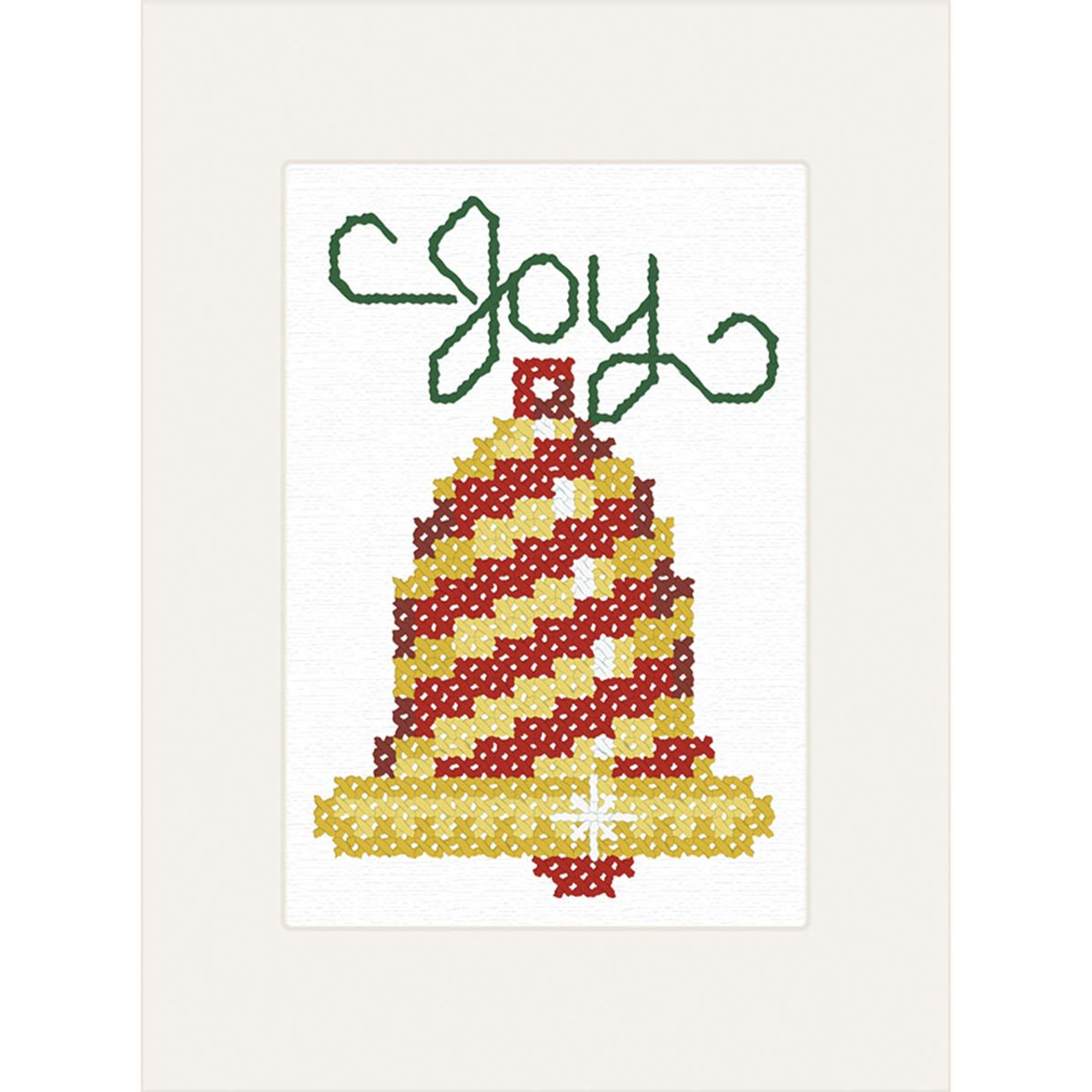 Herrschners Classic Christmas Greeting Cards Stamped Cross-Stitch Kit
