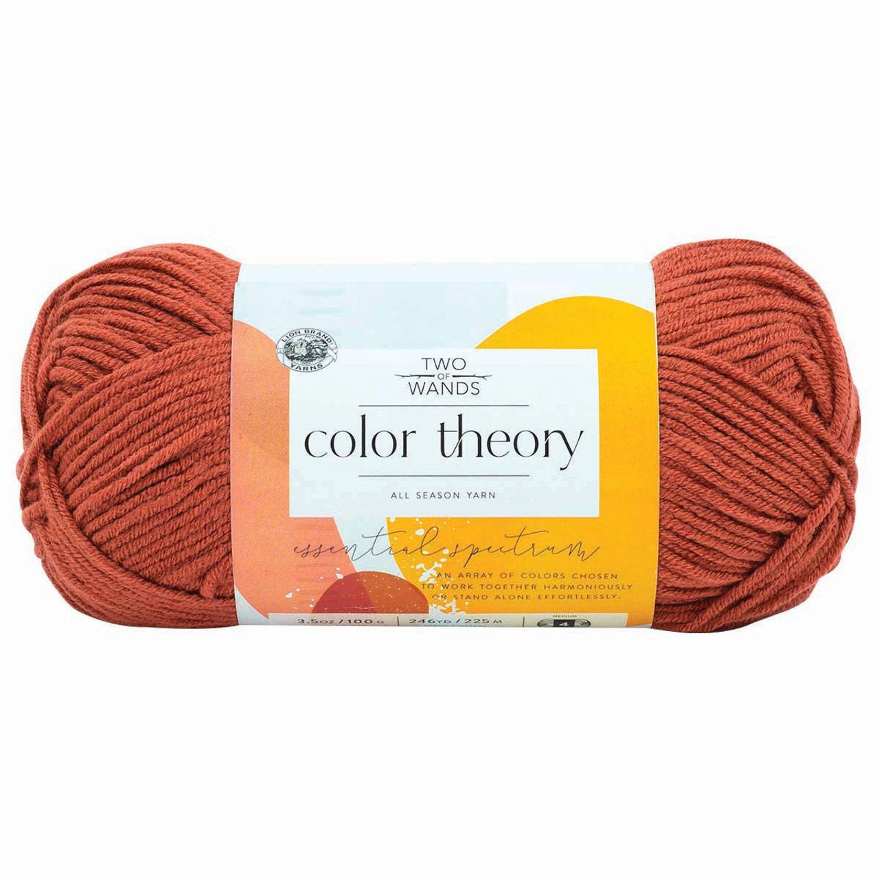 Color Splash Polyester Yarn, 3 oz. - Red
