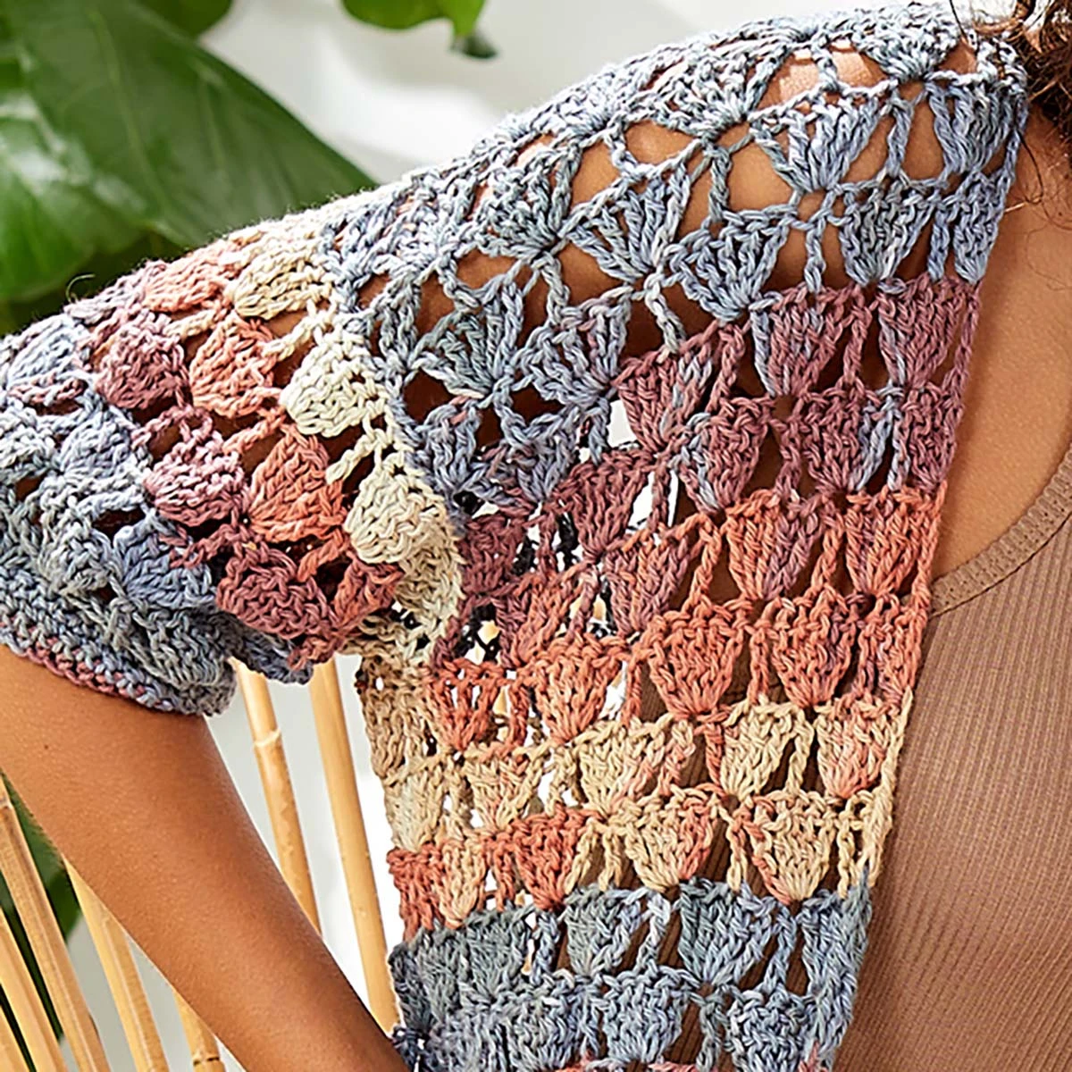 Premier Tulip Lace Cardi Crochet Kit