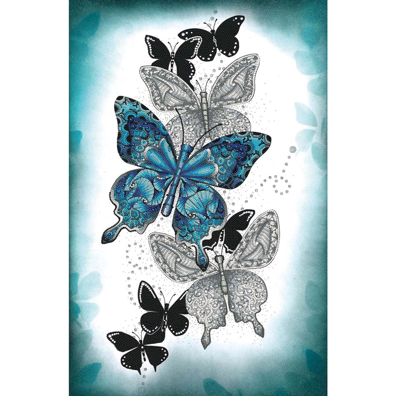 Leisure Art Diamond Dotz Painting Monarch Butterfly Kit 50452