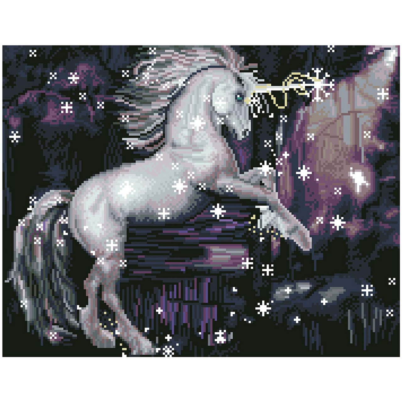 Diamond Dotz® Moonlight Unicorn Diamond Painting 