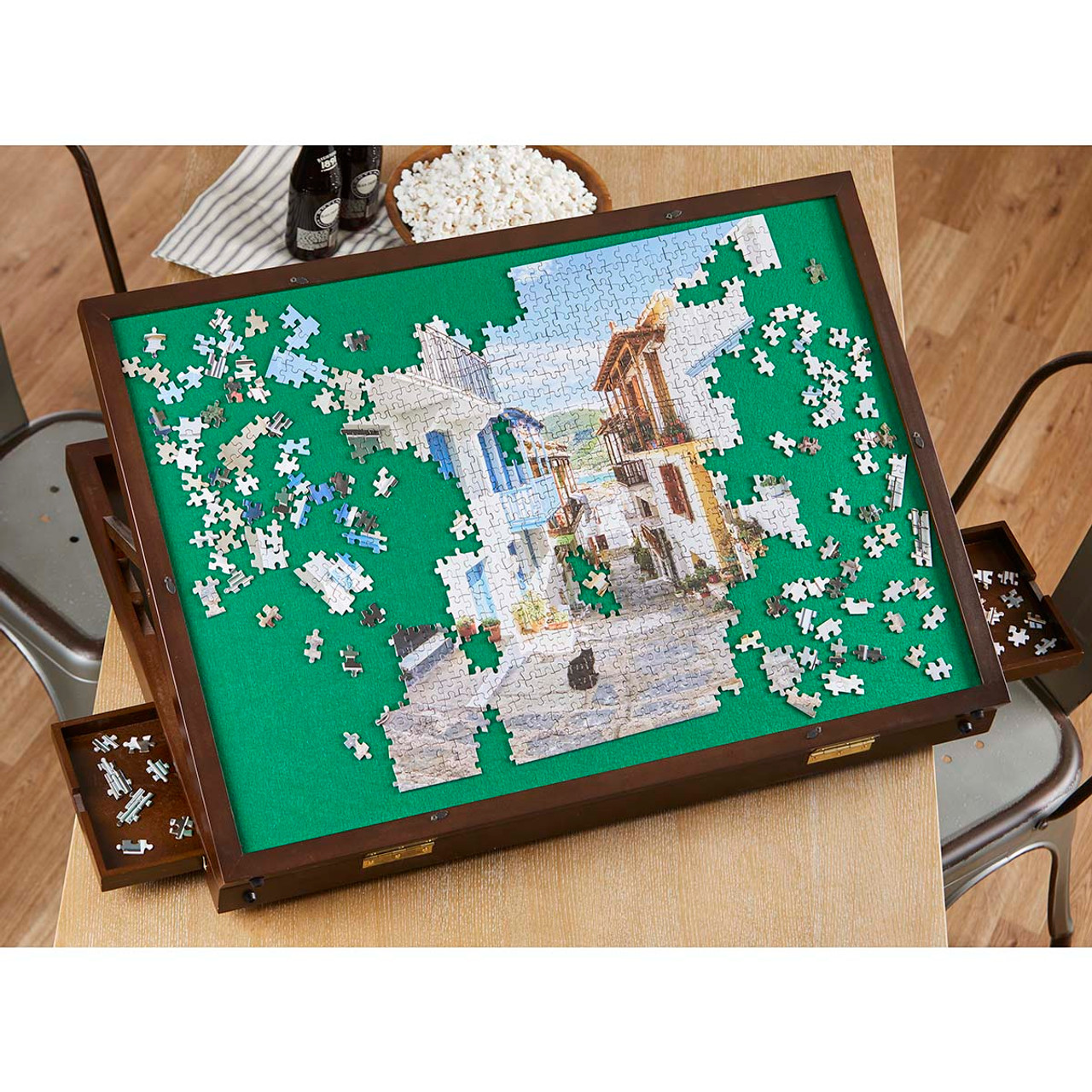 Puzzle Magic Rotating Puzzle Easel & Gameboard Accessory