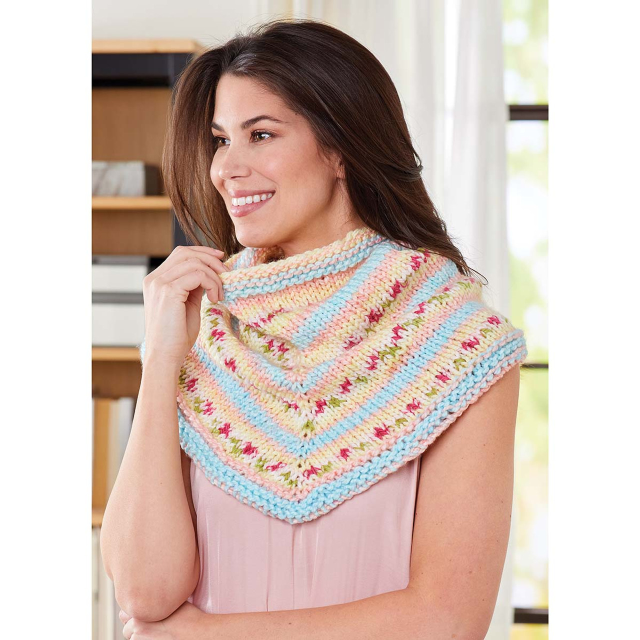 Premier Blooming Bandana Cowl Knit Kit