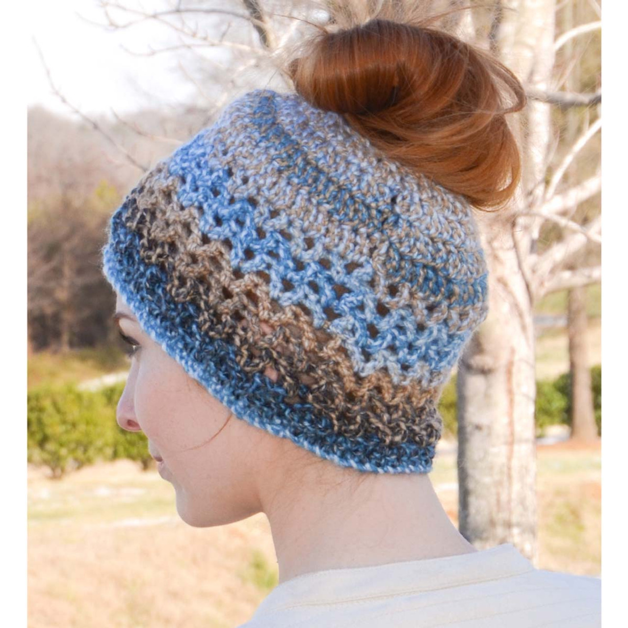 Make it yourself Crochet Kit Super chunky beanie hat kit (adult