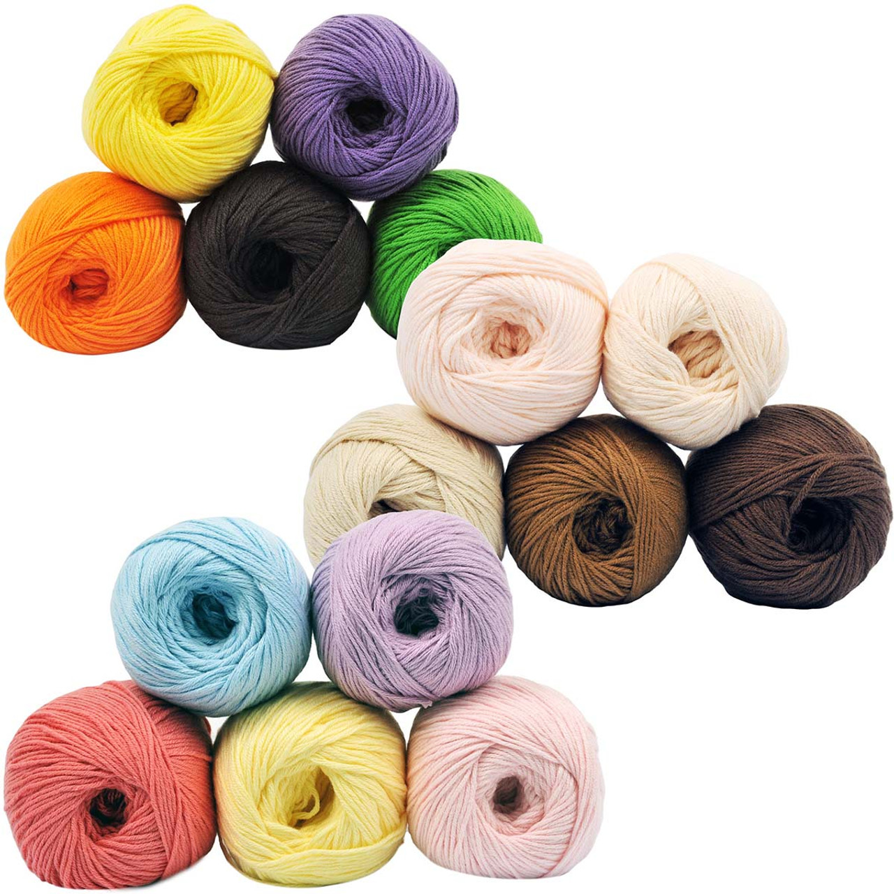 Herrschners Cottage Cotton Value Yarn Pack