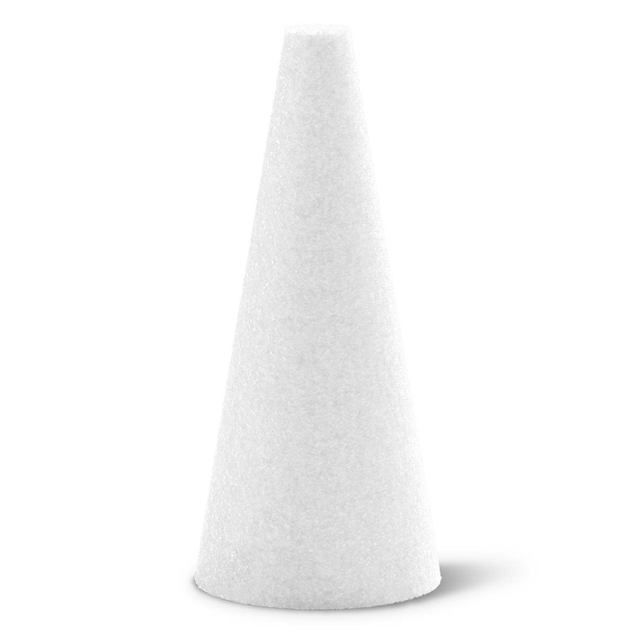 White Foam Cone