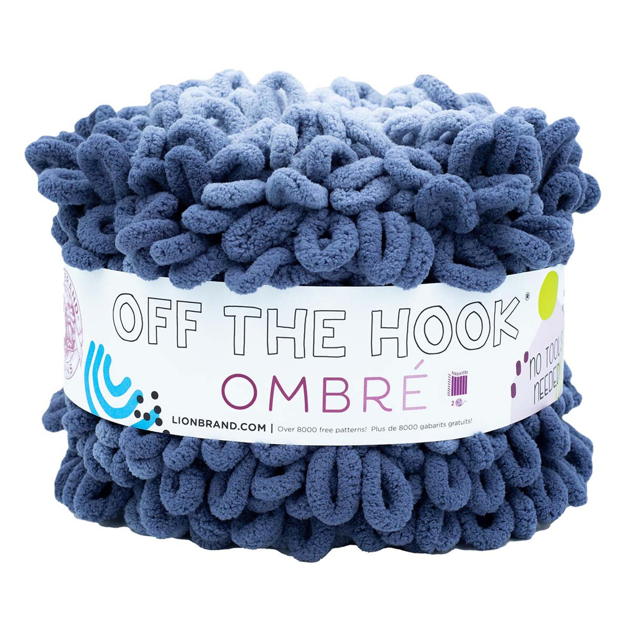 Lion Brand Off The Hook Ombre Yarn