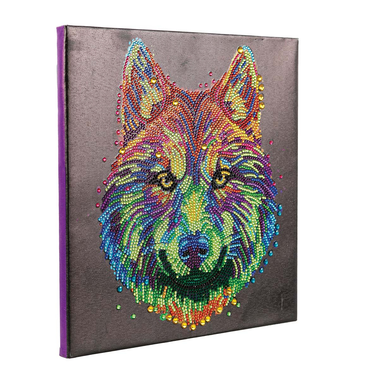 Crystal Art Lunar Wolf Notebook Diamond Painting