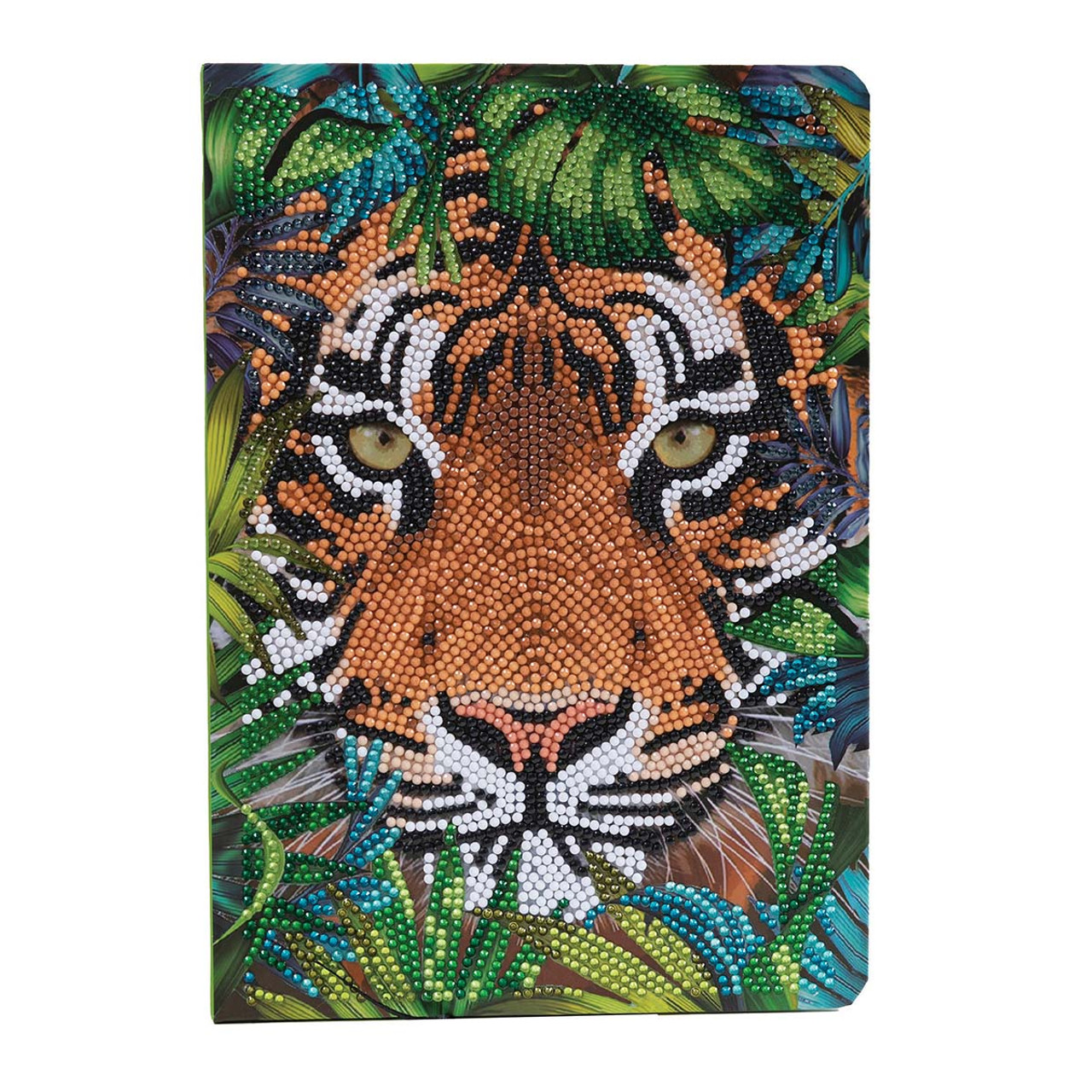 Crystal Art Tiger in the Forest Notebook Diamond Painting