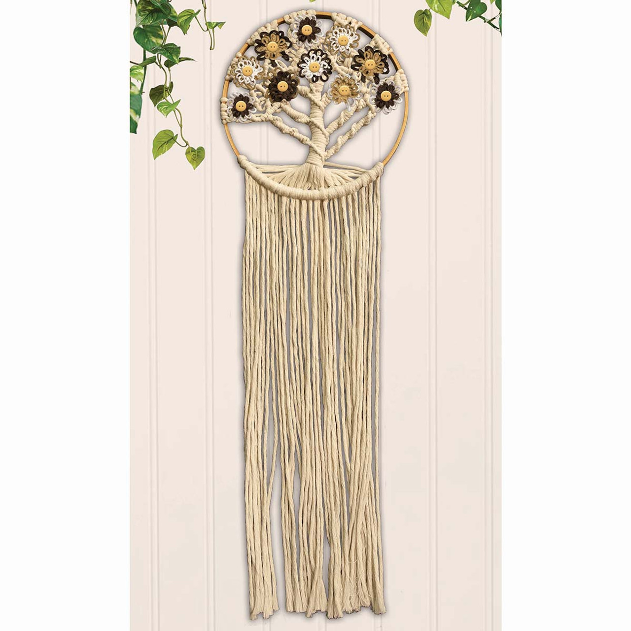 Design Works Natural Tree Macrame