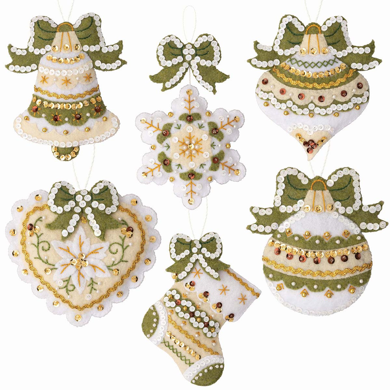 Bucilla Vintage Halloween Ornaments Felt Applique Kit Review
