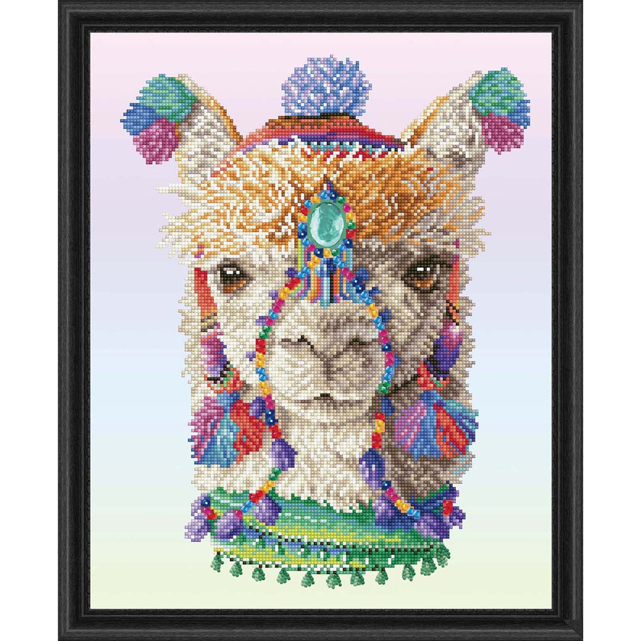 Diamond Dotz Bohemian Alpaca Diamond Painting