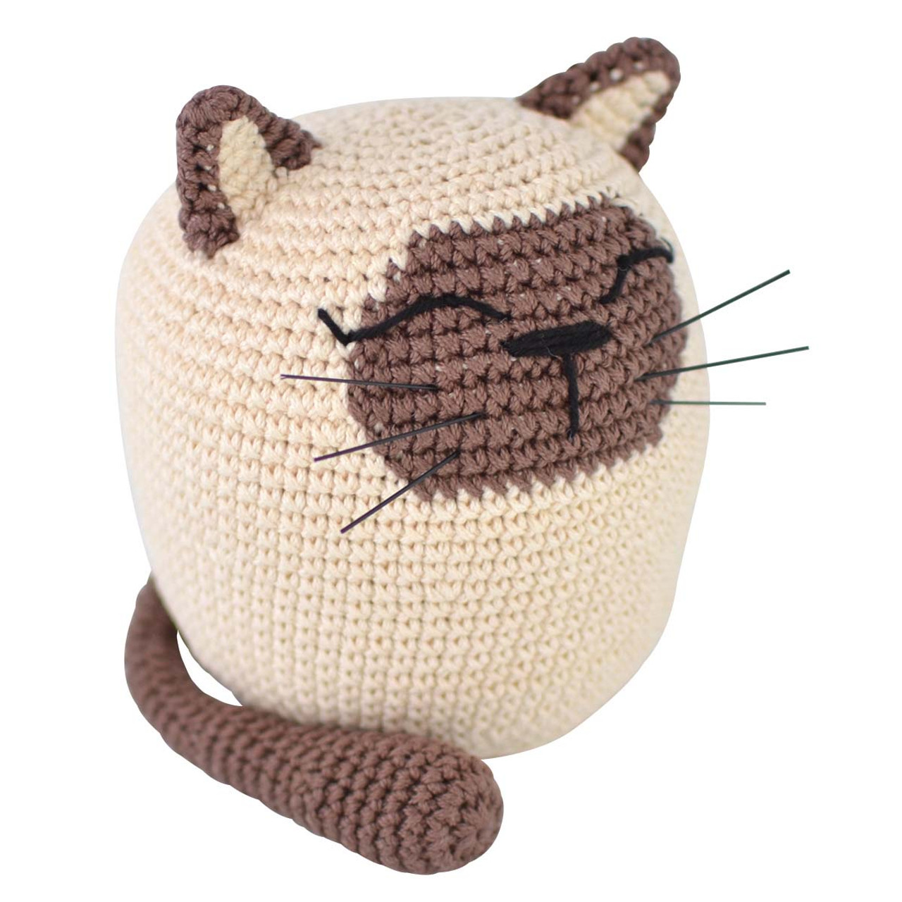 Lion Brand Cat Door Stopper Crochet Kit