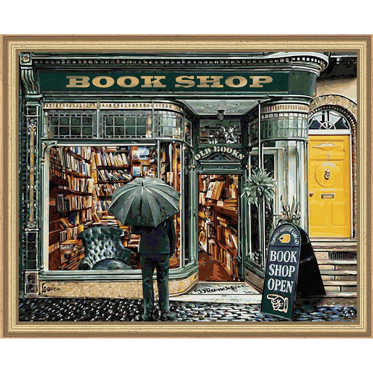 Schipper English Bookshop Paint by Number Kit