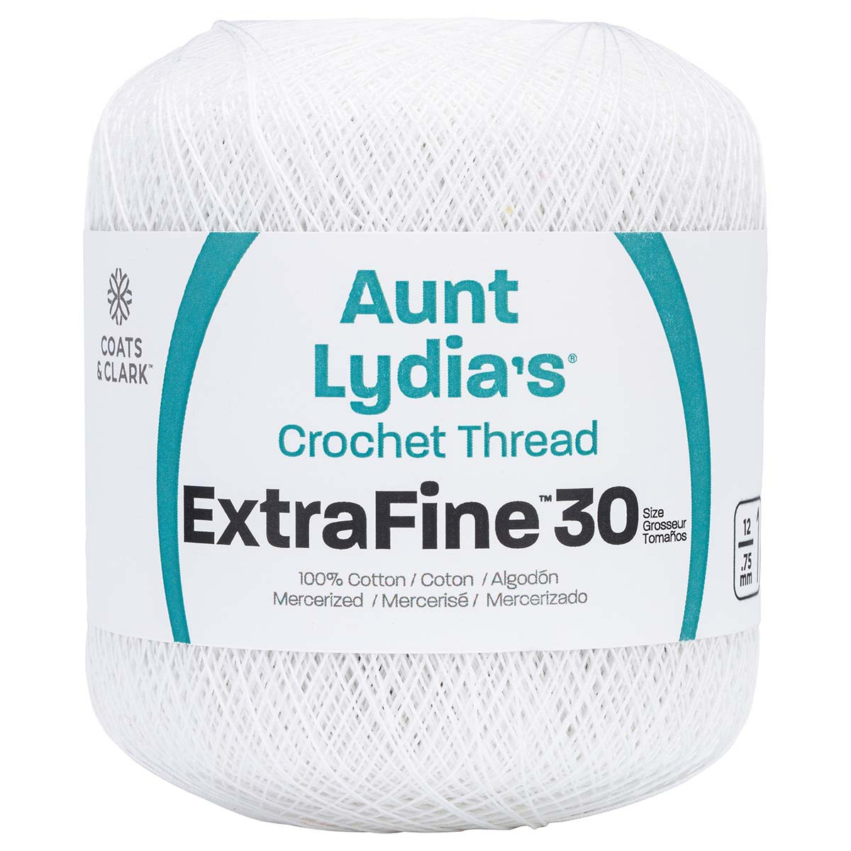 Aunt Lydia's Extra Fine 30 – Delicate Cotton Thread for Lace & Edgings