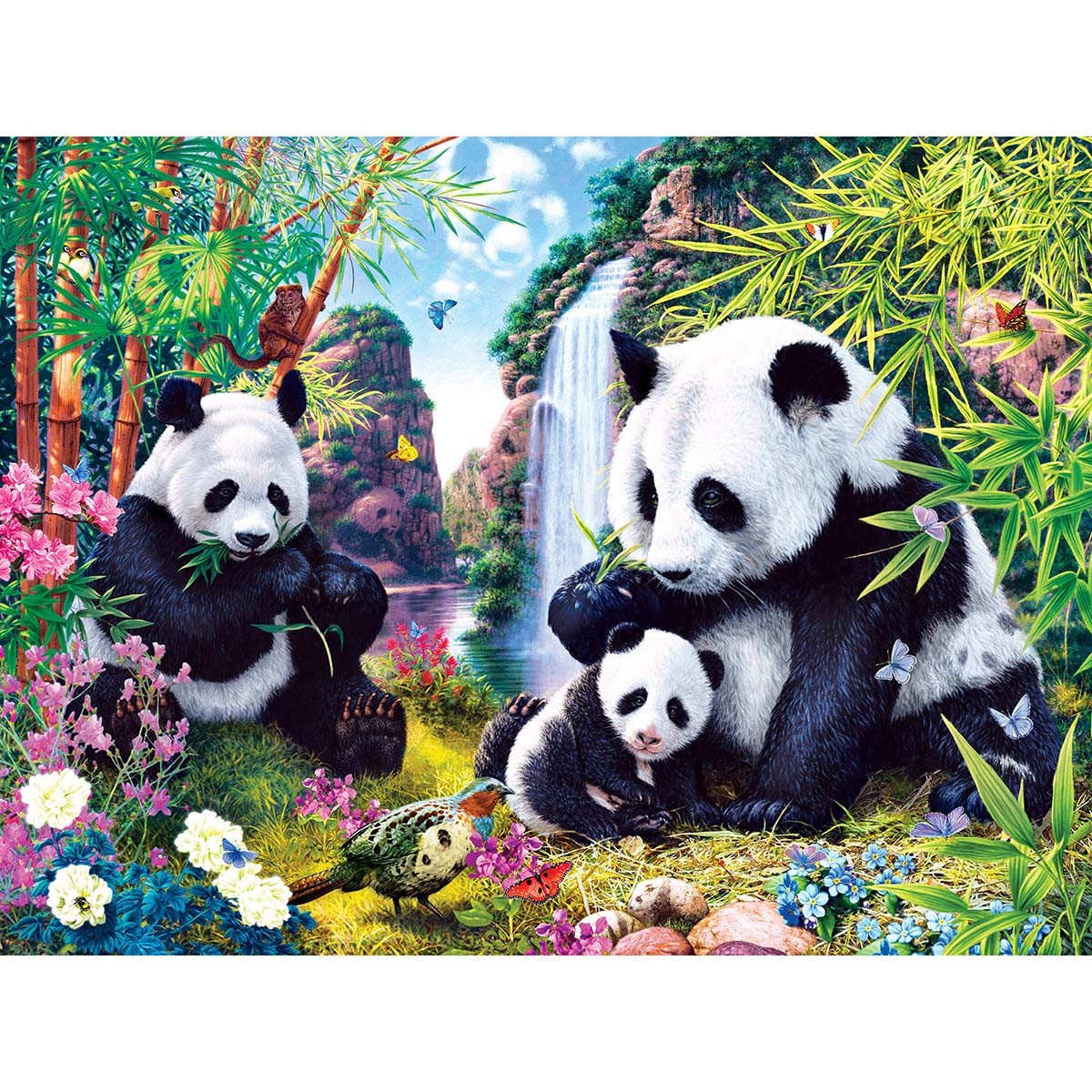 Jigsaw Puzzle/Pandas 村上隆 zingaro 4個セット 【公式通販】