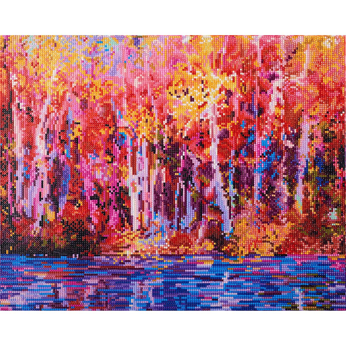 Diamond Art Autumn Trees Diamond Painting